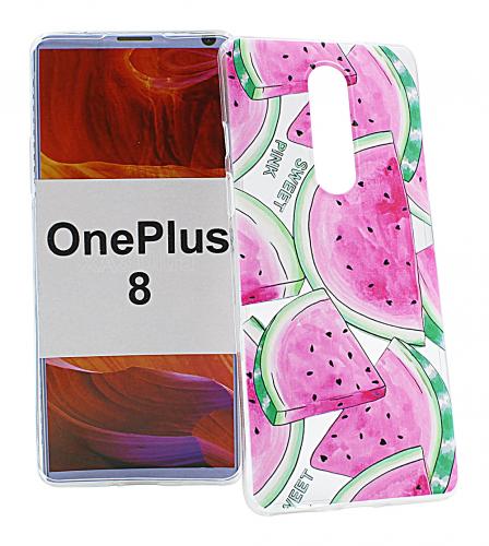 TPU Designdeksel OnePlus 8