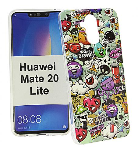 TPU Designdeksel Huawei Mate 20 Lite