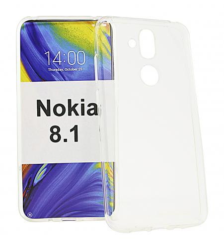 TPU-deksel for Nokia 8.1