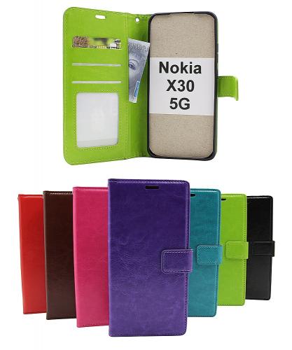 Crazy Horse Wallet Nokia X30 5G