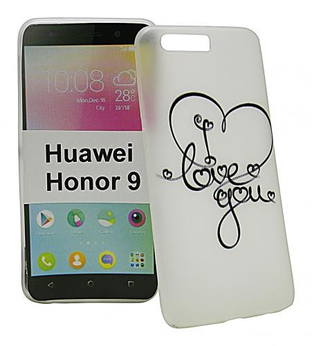 TPU Designdeksel Huawei Honor 9 (STF-L09)