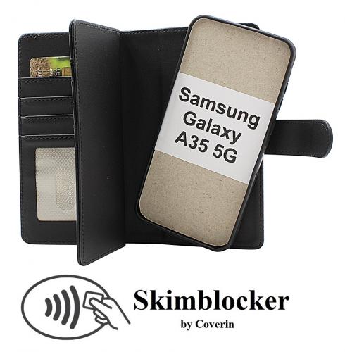 Skimblocker XL Magnet Wallet Samsung Galaxy A35 5G