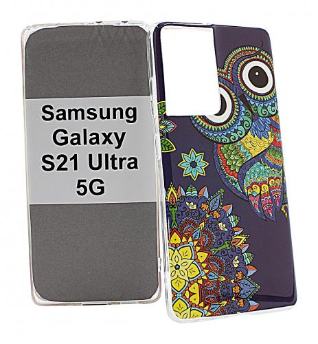 TPU Designdeksel Samsung Galaxy S21 Ultra 5G (G998B)