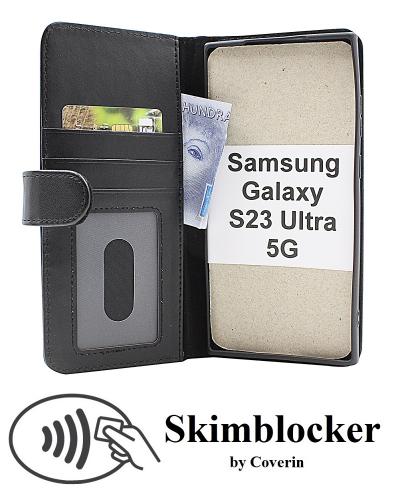 Skimblocker Lommebok-etui Samsung Galaxy S23 Ultra 5G