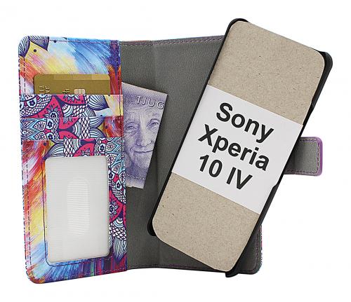 Skimblocker Magnet Designwallet Sony Xperia 10 IV 5G (XQ-CC54)