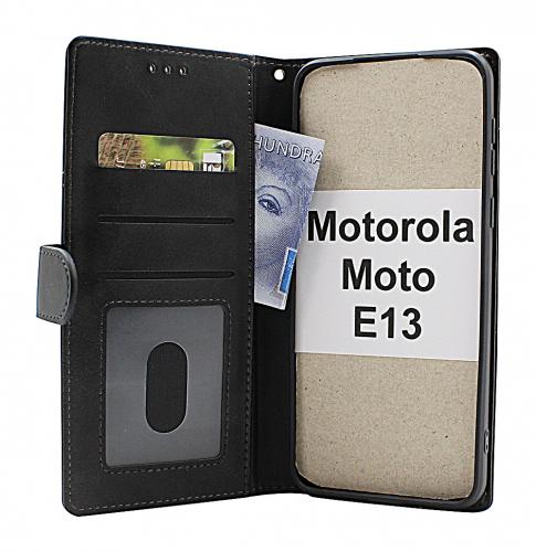 Zipper Standcase Wallet Motorola Moto E13