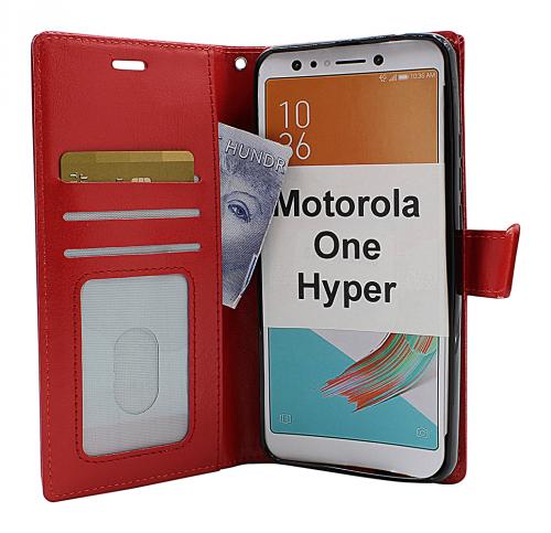 Crazy Horse Wallet Motorola One Hyper