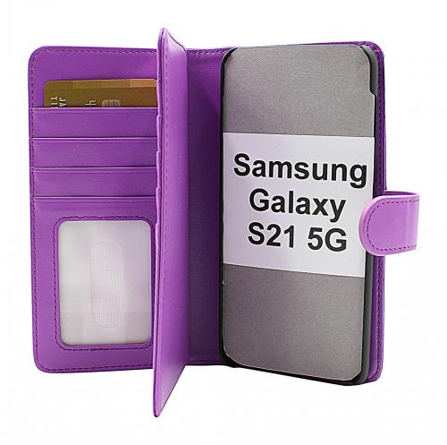 Skimblocker XL Magnet Wallet Samsung Galaxy S21 5G (G991B)