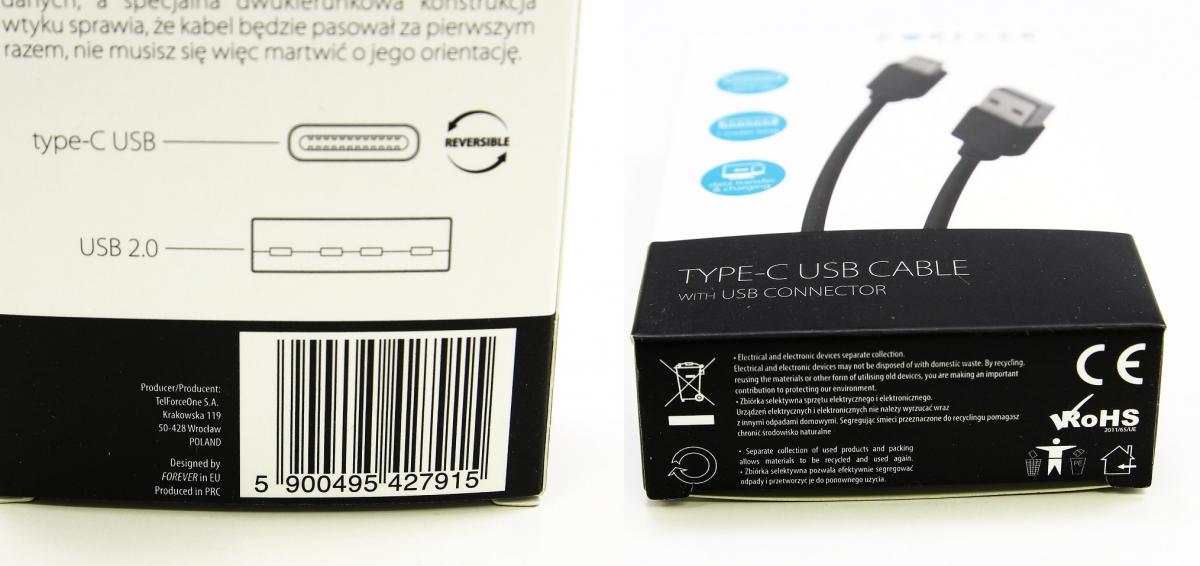 Forever Type C USB 2.0 Car Charger