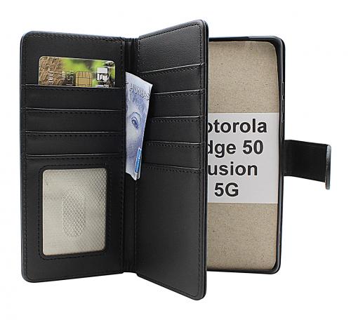 Skimblocker Motorola Edge 50 Fusion 5G XL Lommebok Deksel