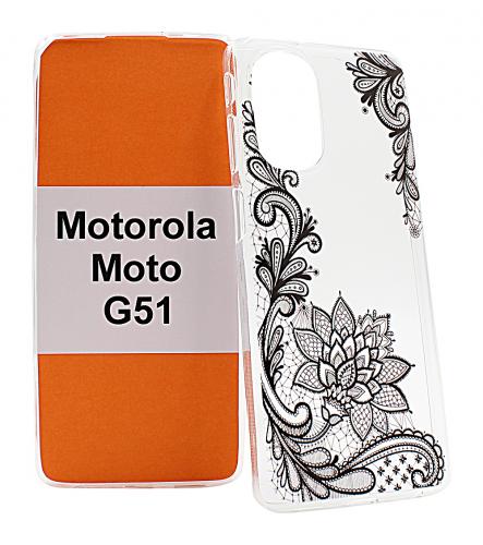 TPU Designdeksel Motorola Moto G51