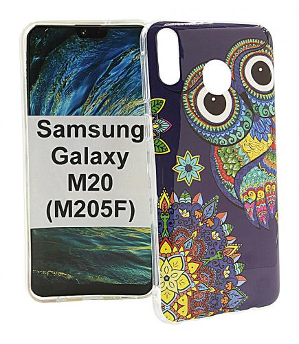 TPU Designdeksel Samsung Galaxy M20 (M205F)