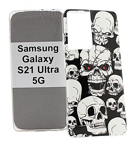 TPU Designdeksel Samsung Galaxy S21 Ultra 5G (G998B)