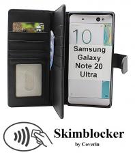 Skimblocker Samsung Galaxy Note 20 Ultra 5G XL Lommebok Deksel