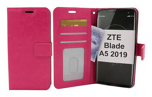 Crazy Horse Wallet ZTE Blade A5 2019