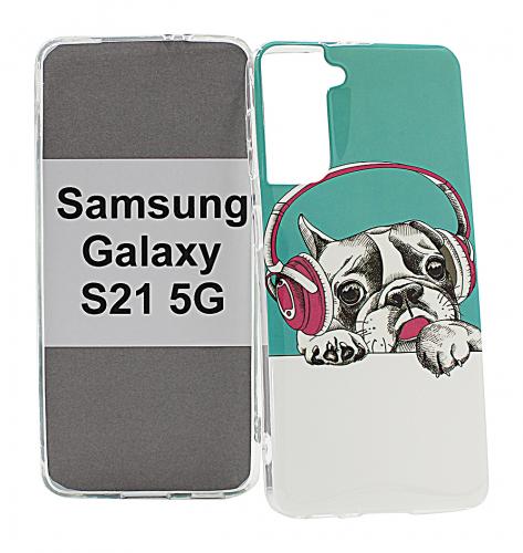 TPU Designdeksel Samsung Galaxy S21 5G (G991B)