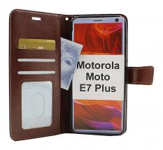 Crazy Horse Wallet Motorola Moto E7 Plus