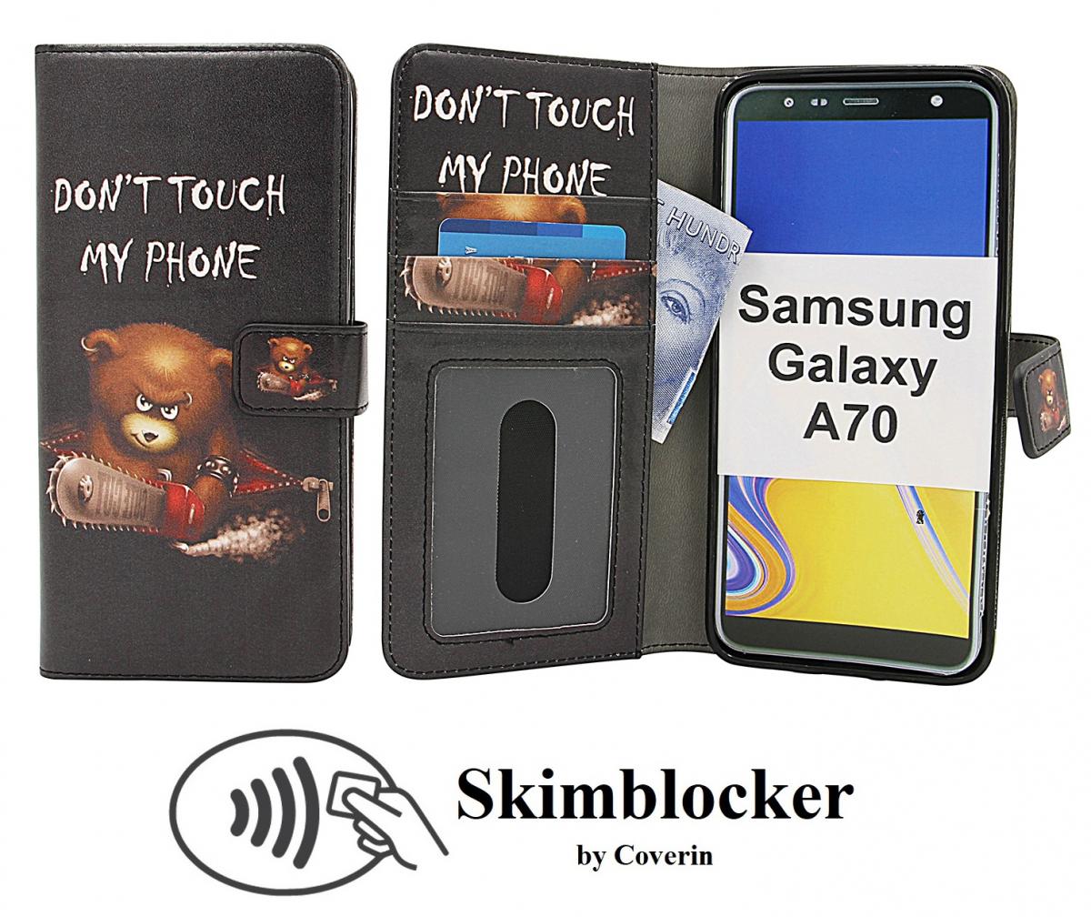 Skimblocker Magnet Designwallet Samsung Galaxy A70 (A705F/DS)
