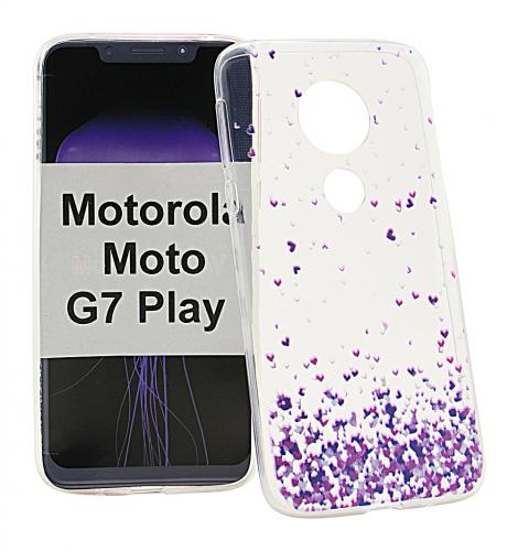 TPU Designdeksel Motorola Moto G7 Play