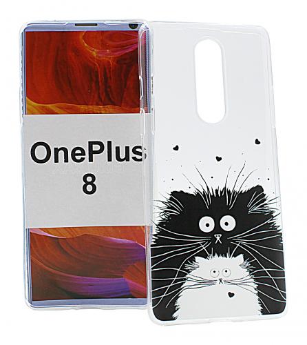 TPU Designdeksel OnePlus 8