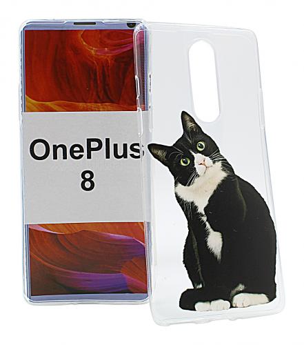 TPU Designdeksel OnePlus 8