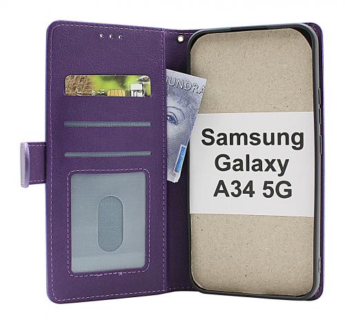 Zipper Standcase Wallet Samsung Galaxy A34 5G