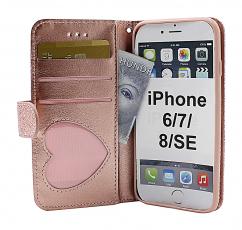 Standcase Glitter Wallet iPhone 7/8/SE 2nd Gen.