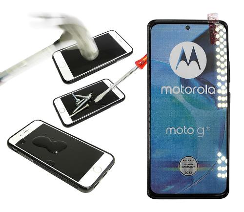 Full Frame Skjermbeskyttelse av glass Motorola Moto G72