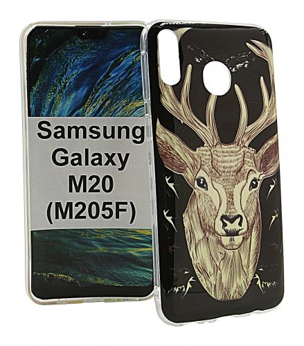 TPU Designdeksel Samsung Galaxy M20 (M205F)