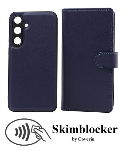 Skimblocker Samsung Galaxy S24 FE XL Magnet Lommebok Deksel