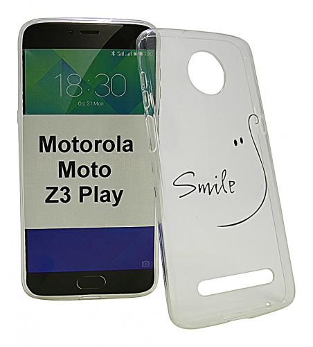 TPU Designdeksel Motorola Moto Z3 Play