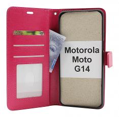 Crazy Horse Wallet Motorola Moto G14