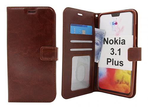 Crazy Horse Wallet Nokia 3.1 Plus