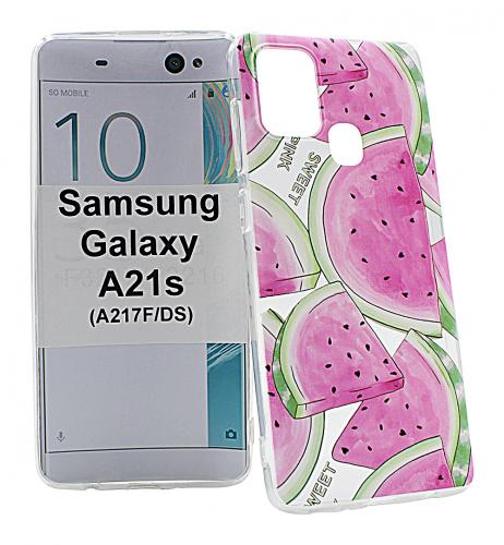 TPU Designdeksel Samsung Galaxy A21s (A217F/DS)