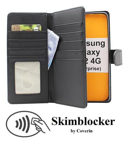 Skimblocker Samsung Galaxy A32 4G XL Lommebok Deksel