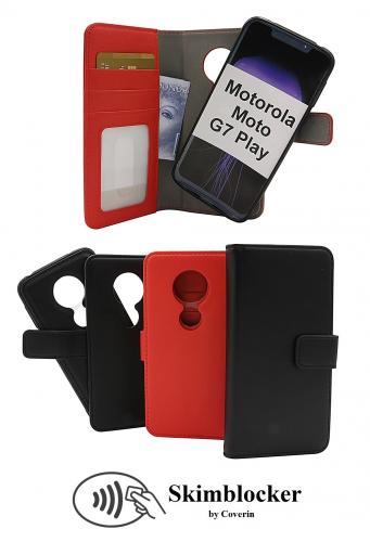 Skimblocker Magnet Wallet Motorola Moto G7 Play