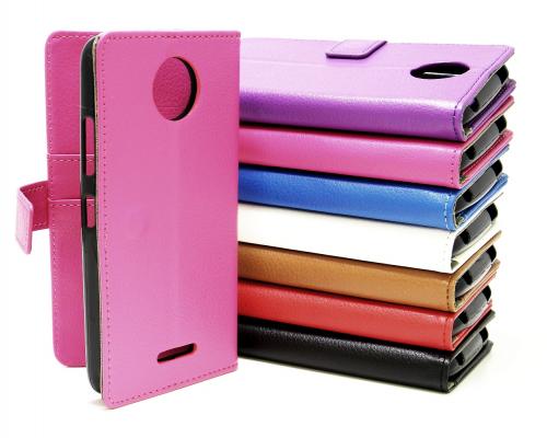 Standcase Wallet Moto C Plus