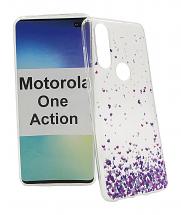 TPU Designdeksel Motorola One Action