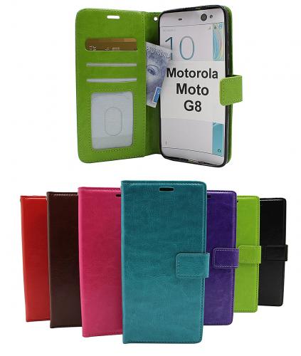 Crazy Horse Wallet Motorola Moto G8