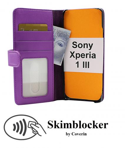 Skimblocker Lommebok-etui Sony Xperia 1 III (XQ-BC52)