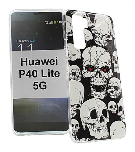 TPU Designdeksel Huawei P40 Lite 5G