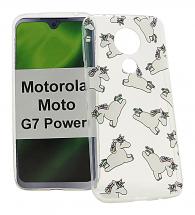 TPU Designdeksel Motorola Moto G7 Power