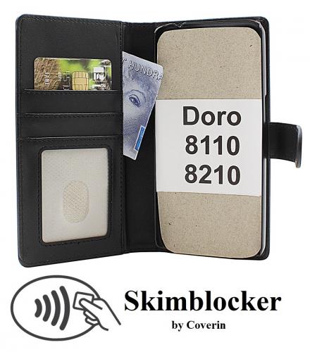 Skimblocker Doro 8110 / 8210 Lommebok Deksel