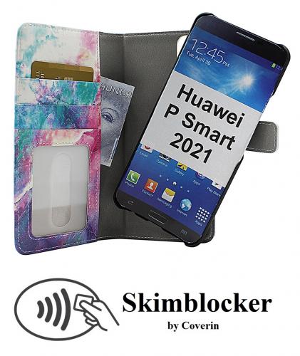 Skimblocker Magnet Designwallet Huawei P Smart 2021