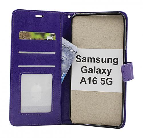 Crazy Horse Samsung Galaxy A16 / A16 5G Lommebok Deksel