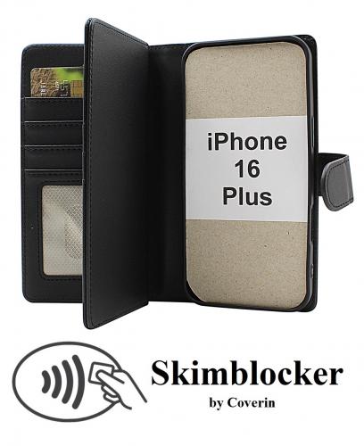 Skimblocker iPhone 16 Plus XL Lommebok Deksel