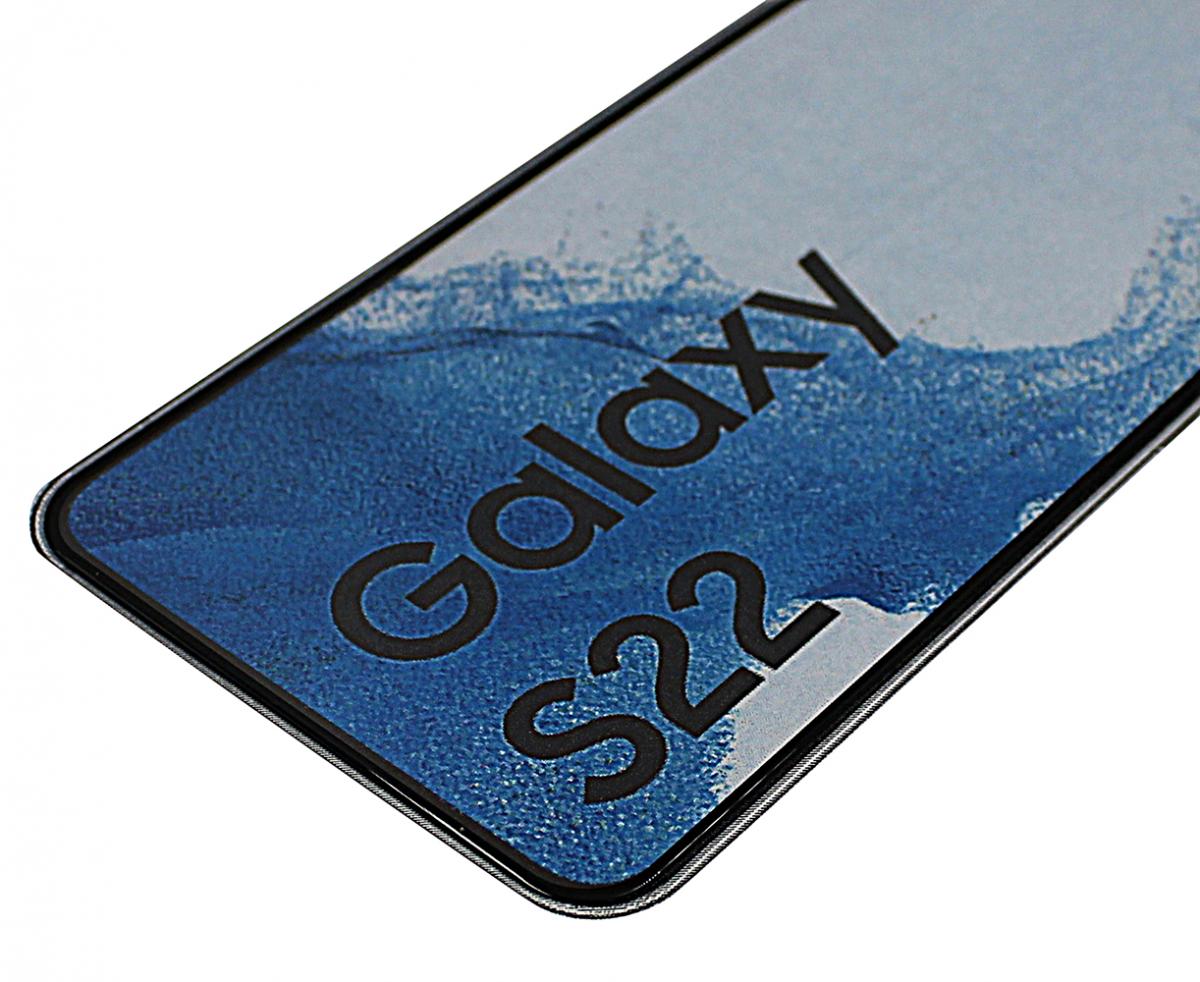 Full Frame Skjermbeskyttelse av glass Samsung Galaxy S22 5G