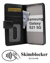 Skimblocker Lommebok-etui Samsung Galaxy S21 5G (G991B)