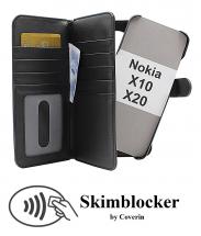 Skimblocker XL Magnet Wallet Nokia X10 / Nokia X20