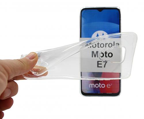 Ultra Thin TPU Deksel Motorola Moto E7